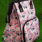 Cow & Floral Printed Diaper Bag