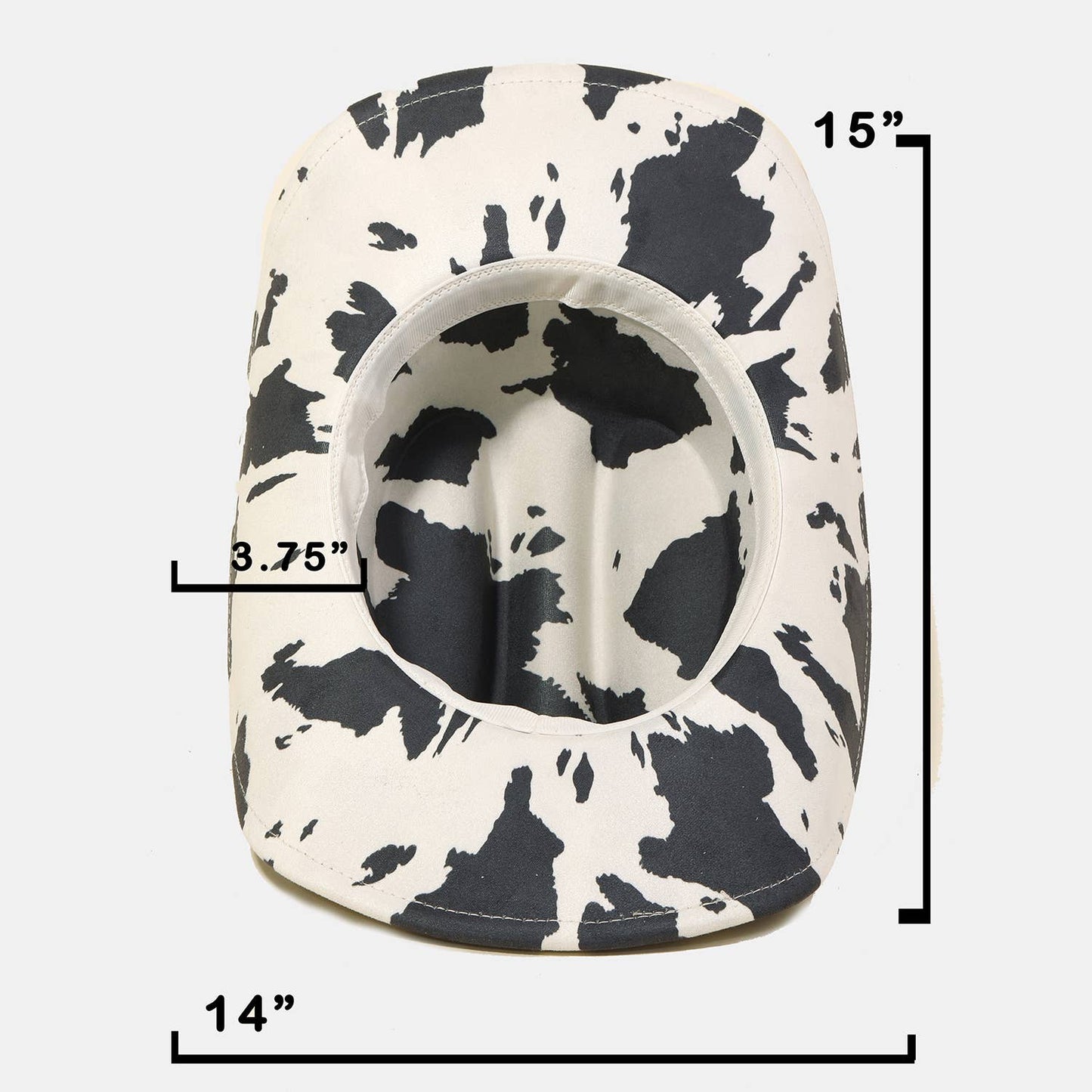 Cow Print Cowboy Hat: BR