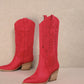 OLIVIA: Light Blue Cowgirl Boot
