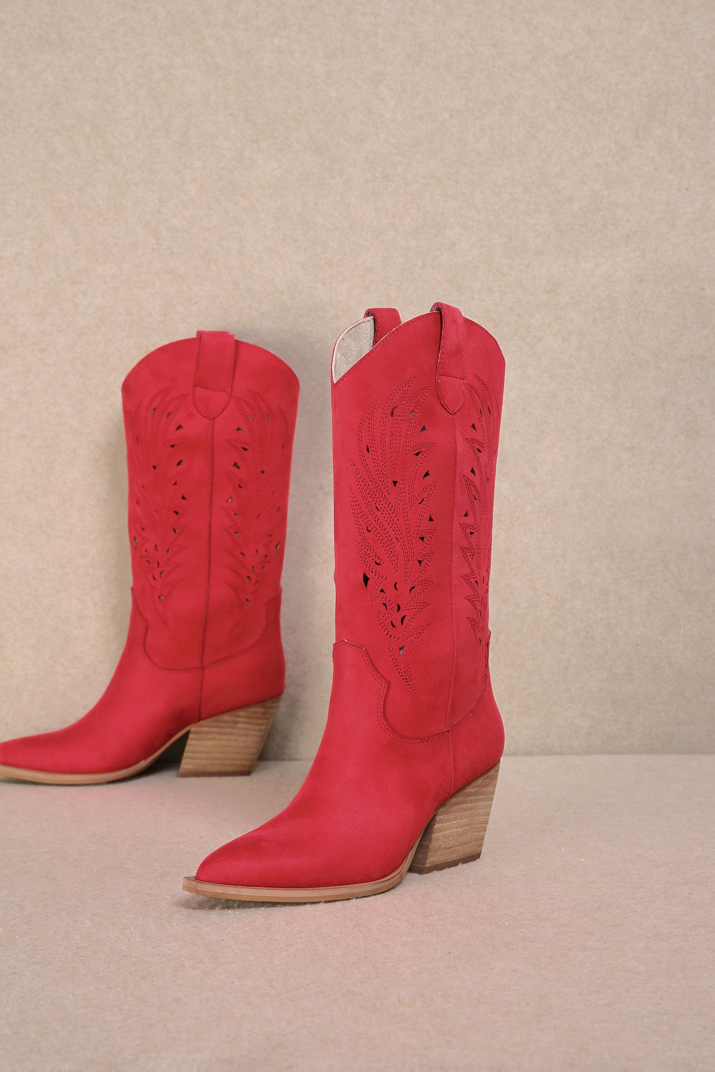 OLIVIA: Light Blue Cowgirl Boot