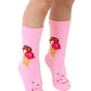3D Packaged Socks - Kids - Ice Cream Cone w/Sprinkles -Pink