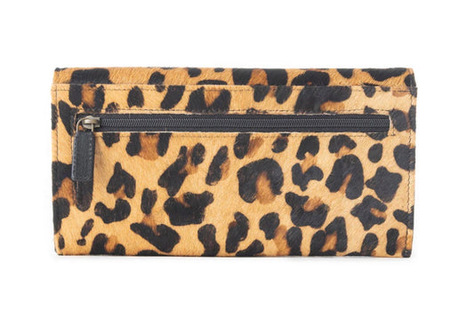 SPLITTER WALLET-LEOPARD