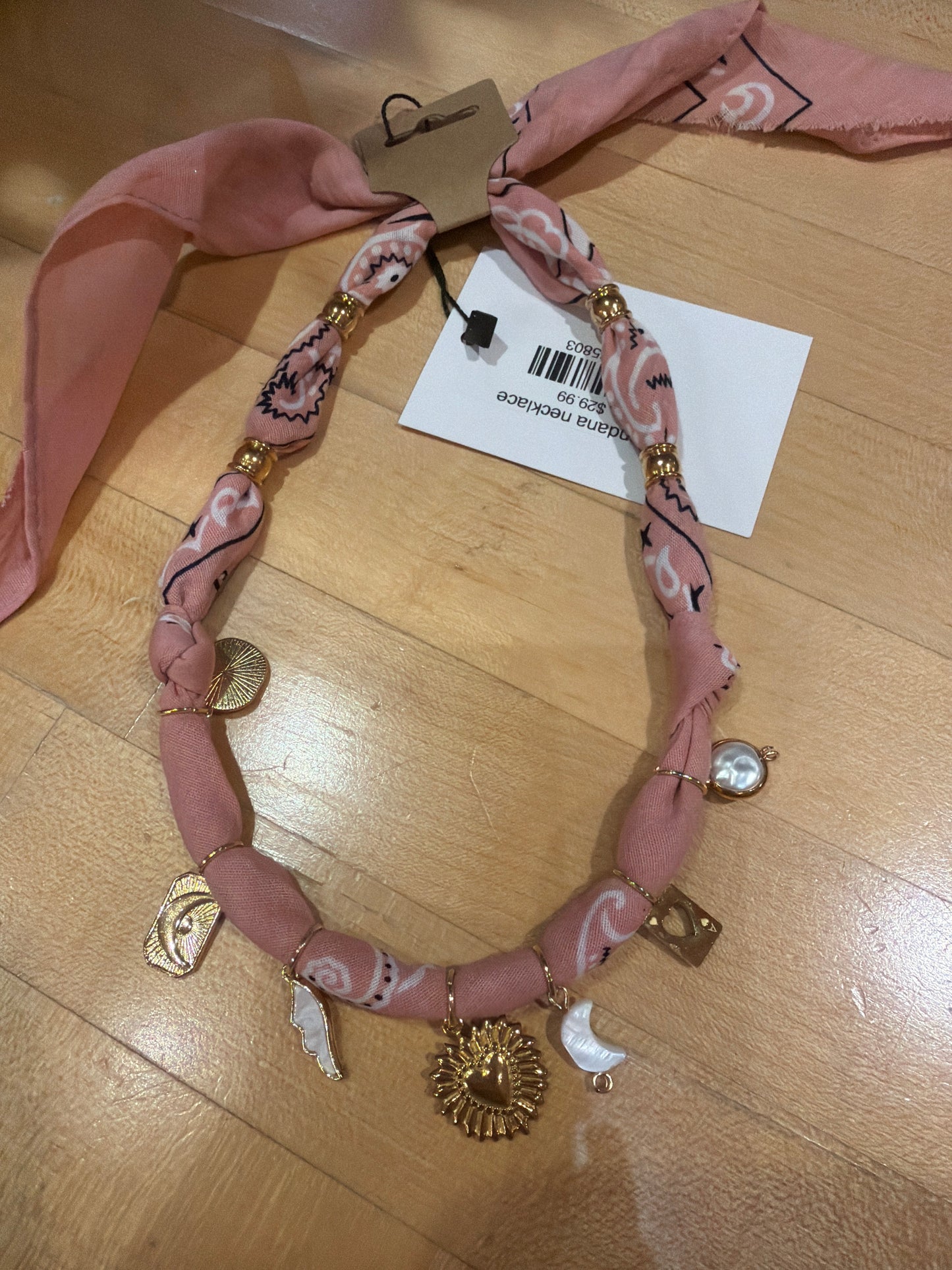 Bandana necklace
