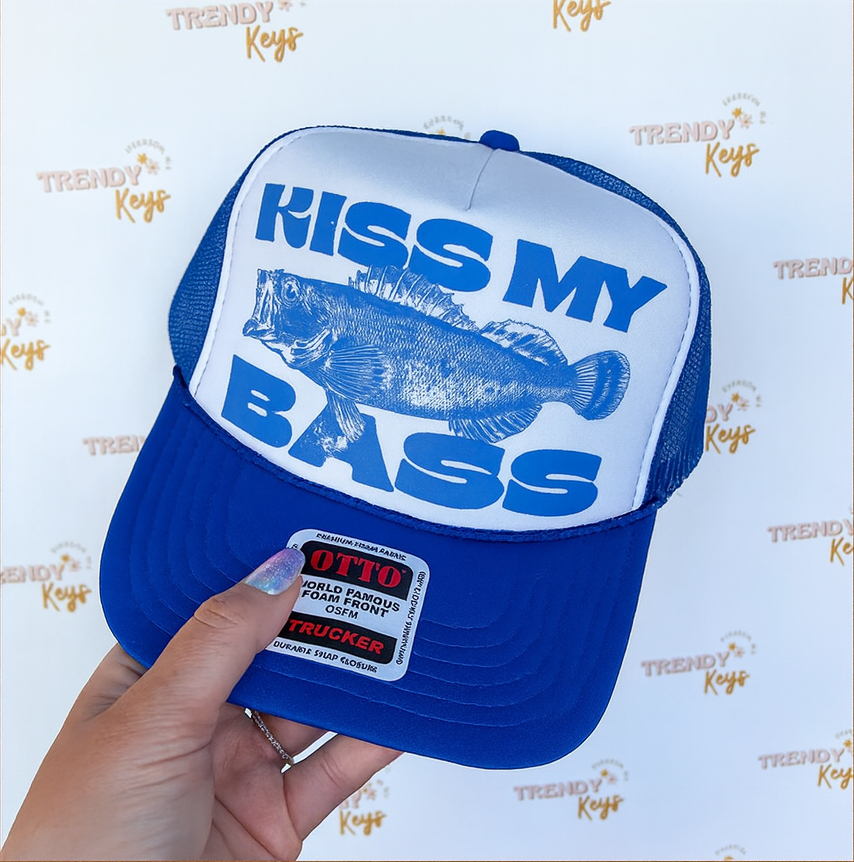 Kiss my BASS Trucker Hat