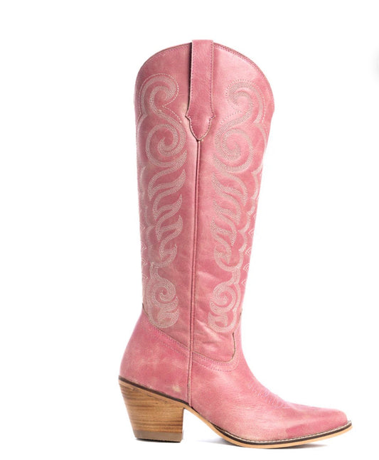 NALEJANDRA LEATHER BOOT.