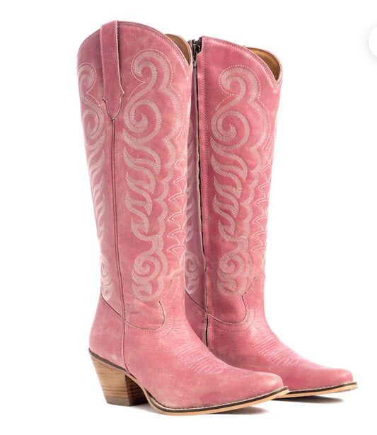 NALEJANDRA LEATHER BOOT.