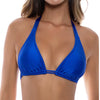 L17645 Halter Top- BLUE