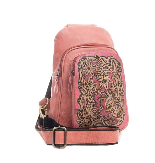 PONY FALLS SLING BAG-PINK