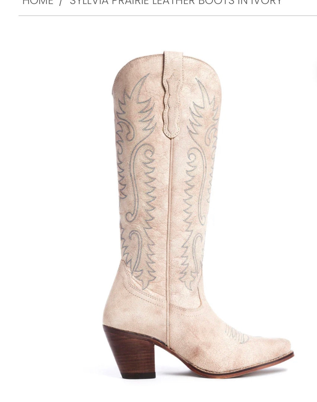 Syllvia Praire Leather Boot