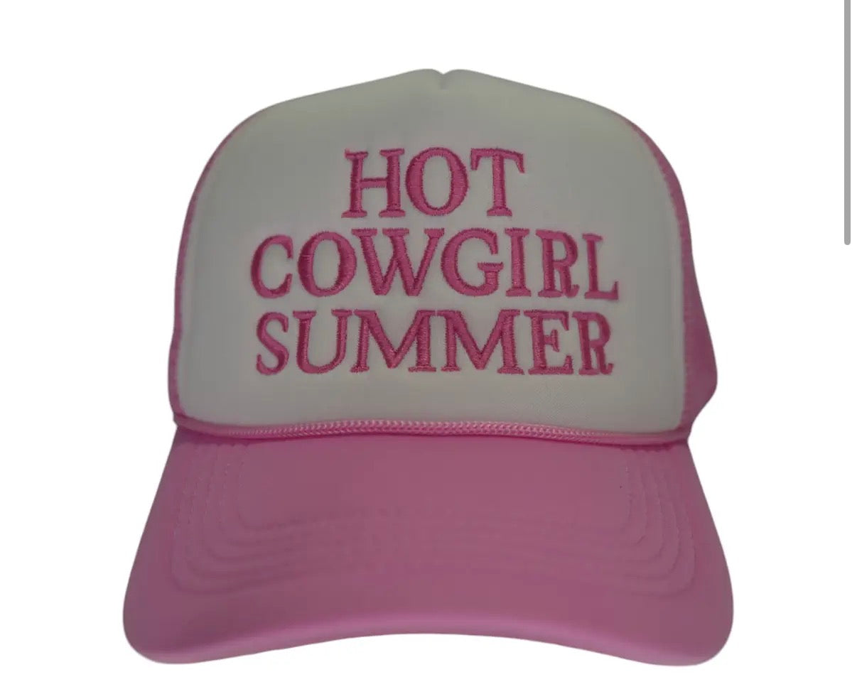 Hot cowgirl summer hat