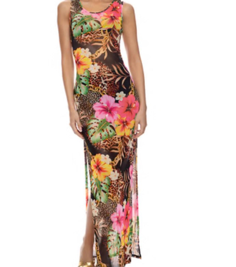 L826G89 VISIONS/P M TANK DRE-MULTI BLACK