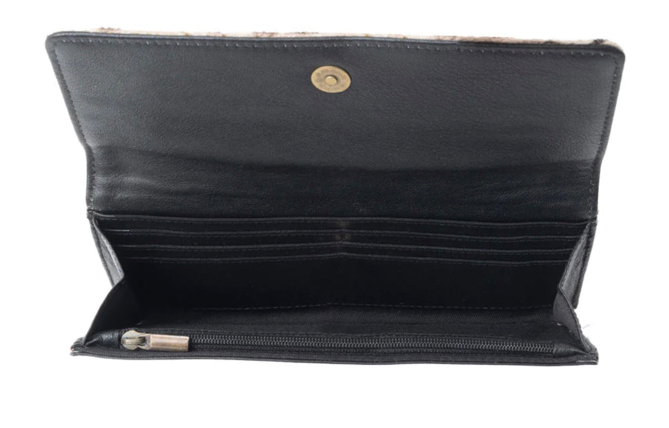 AMPFIBIAN WALLET-ANIMAL PRINT