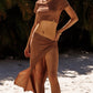 L177161 C/B CROP TOP-BROWN