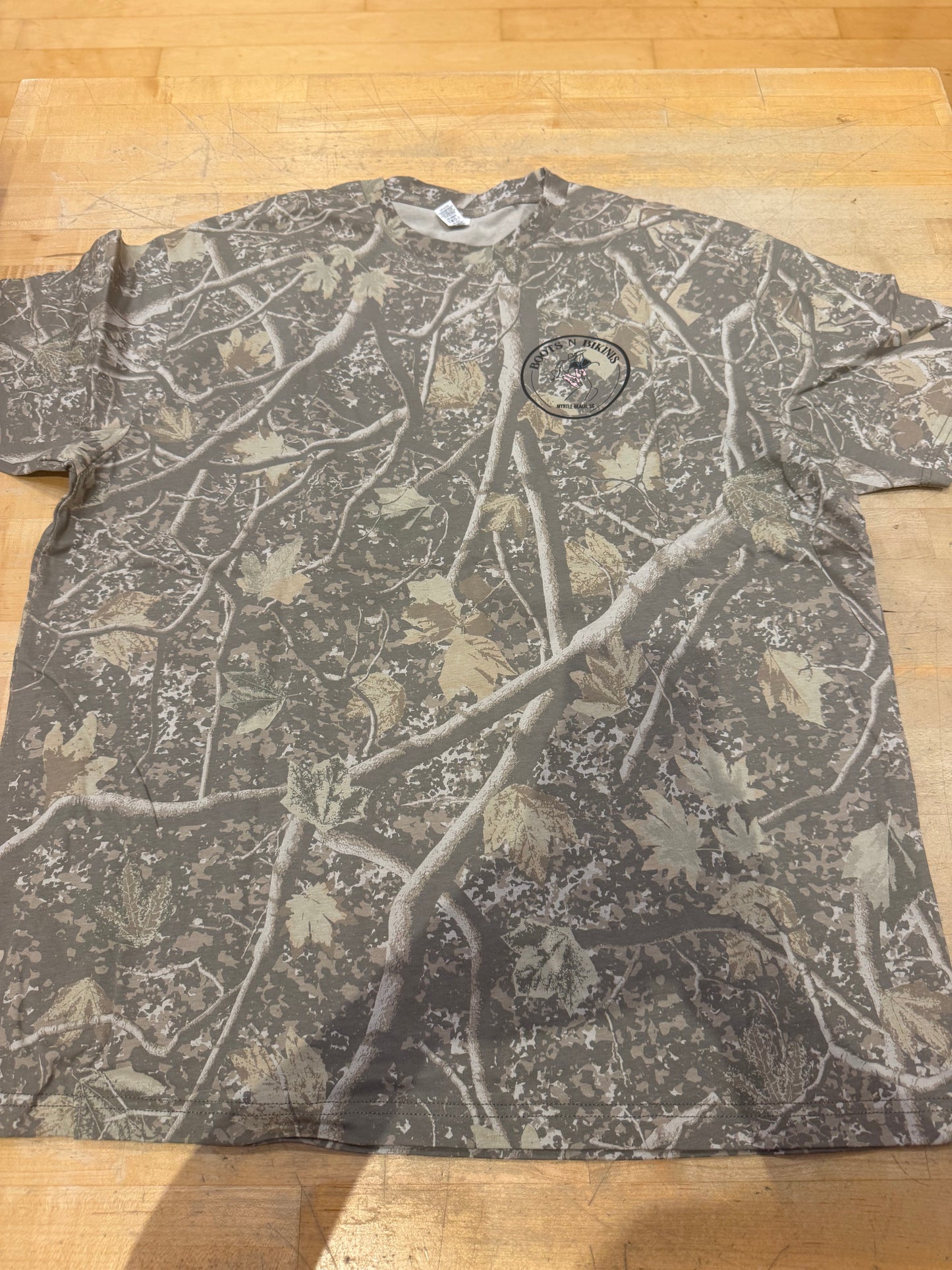 Camo BNB logo T-Shirt