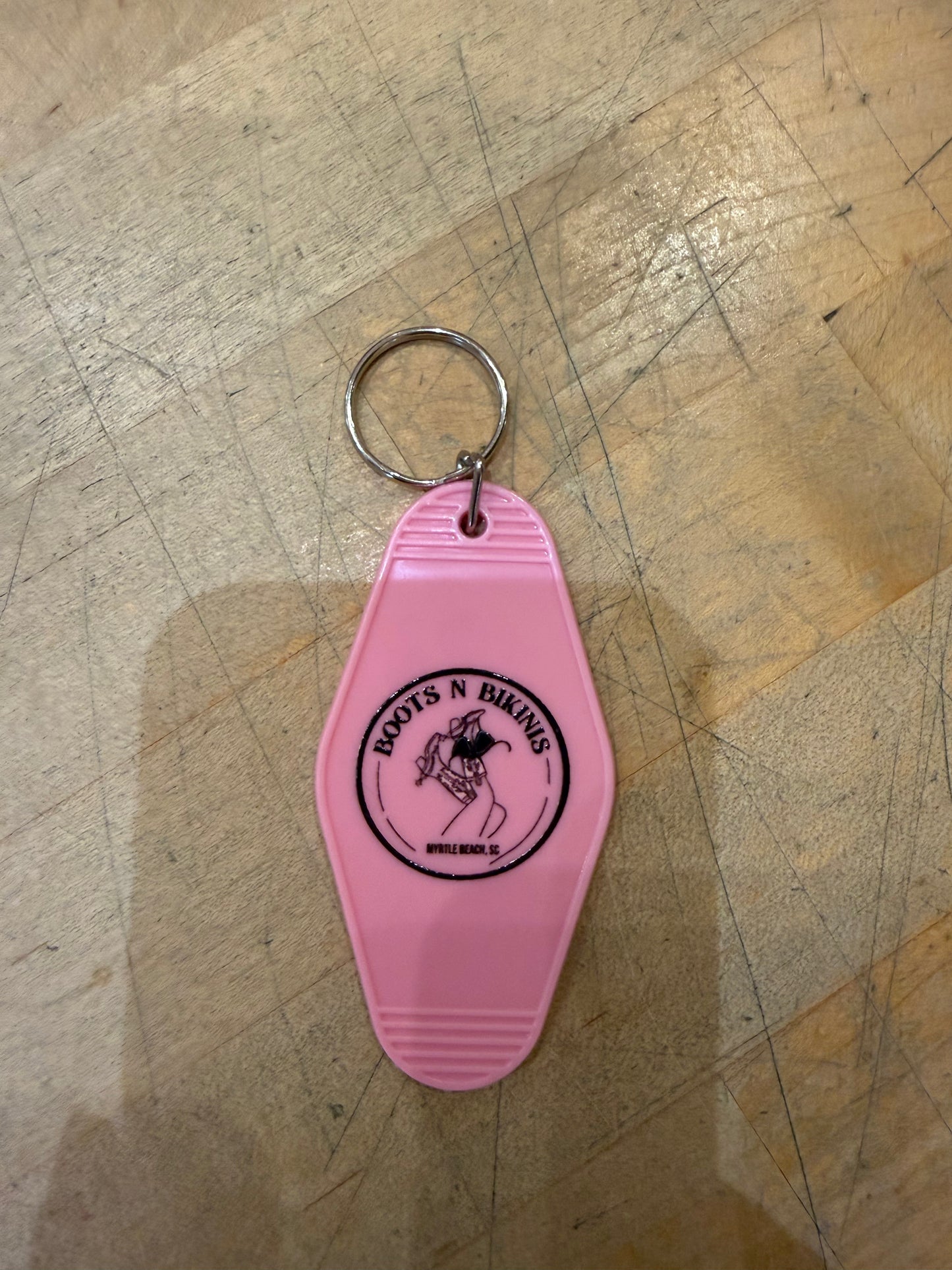 LOGO Motel Keychain