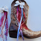 BOOT BOW CHARMS: LONG SATIN BOWS