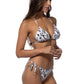 P1942-PRINTED BASIC TRIANGLE TOP AND TIE SIDE BIKINI SET