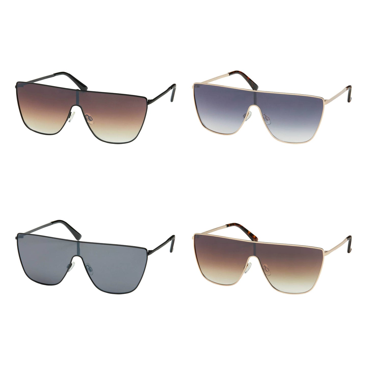 1235 - Jade- Single Lens Shield Sunglasses