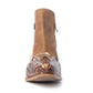 Mesa Hideaway Booties in Caramel