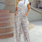 Camo Pocket Overalls: Brown