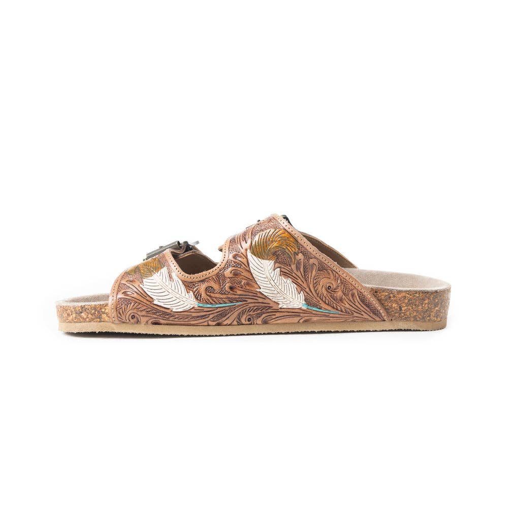 Feather Sandals