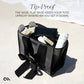 Special Edition Bow Midnight Black Beach Tote w/ Phone Pouch