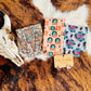 Western Koozie: Howdy Turquoise