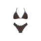 Wave Catcher Bikini Set: Brown