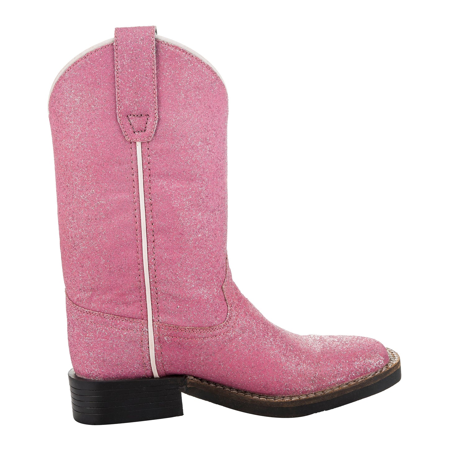 Tuffrider Toddler Pink Glitter Western Boot: Pink