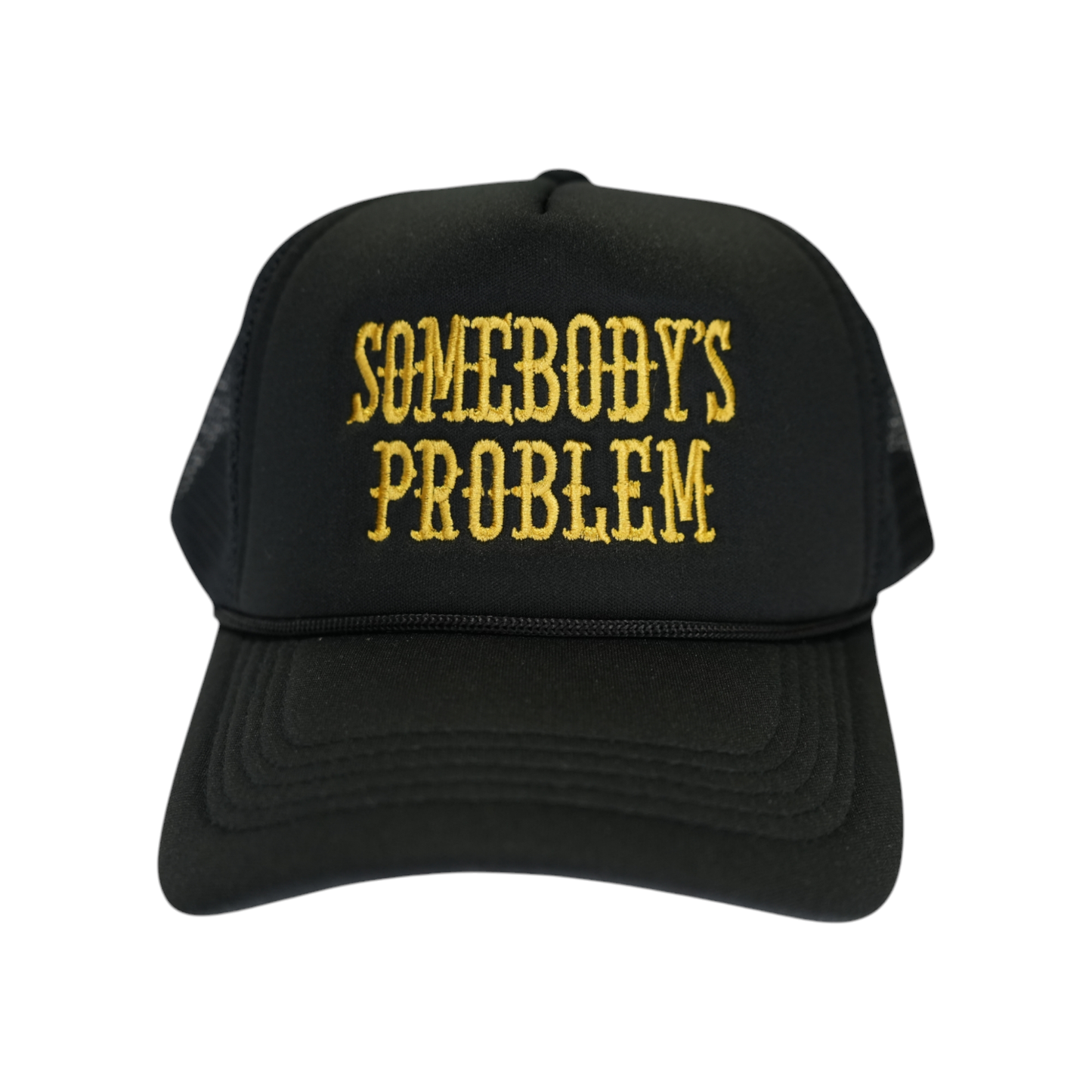 Somebody’s Problem Trucker Hat – Cute Western Mesh Cap
