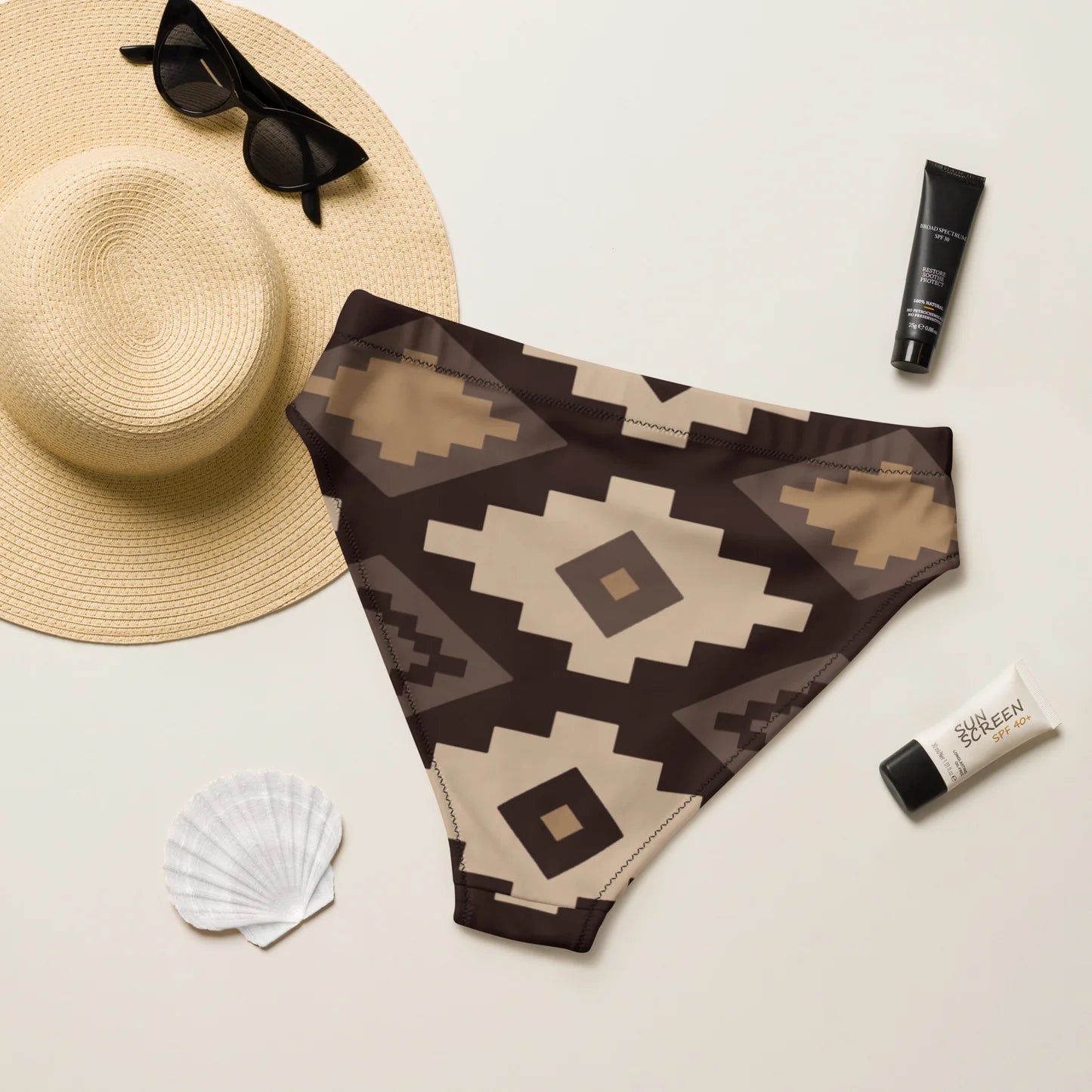 Yeehaw Southwestern Earth Bikini bottom