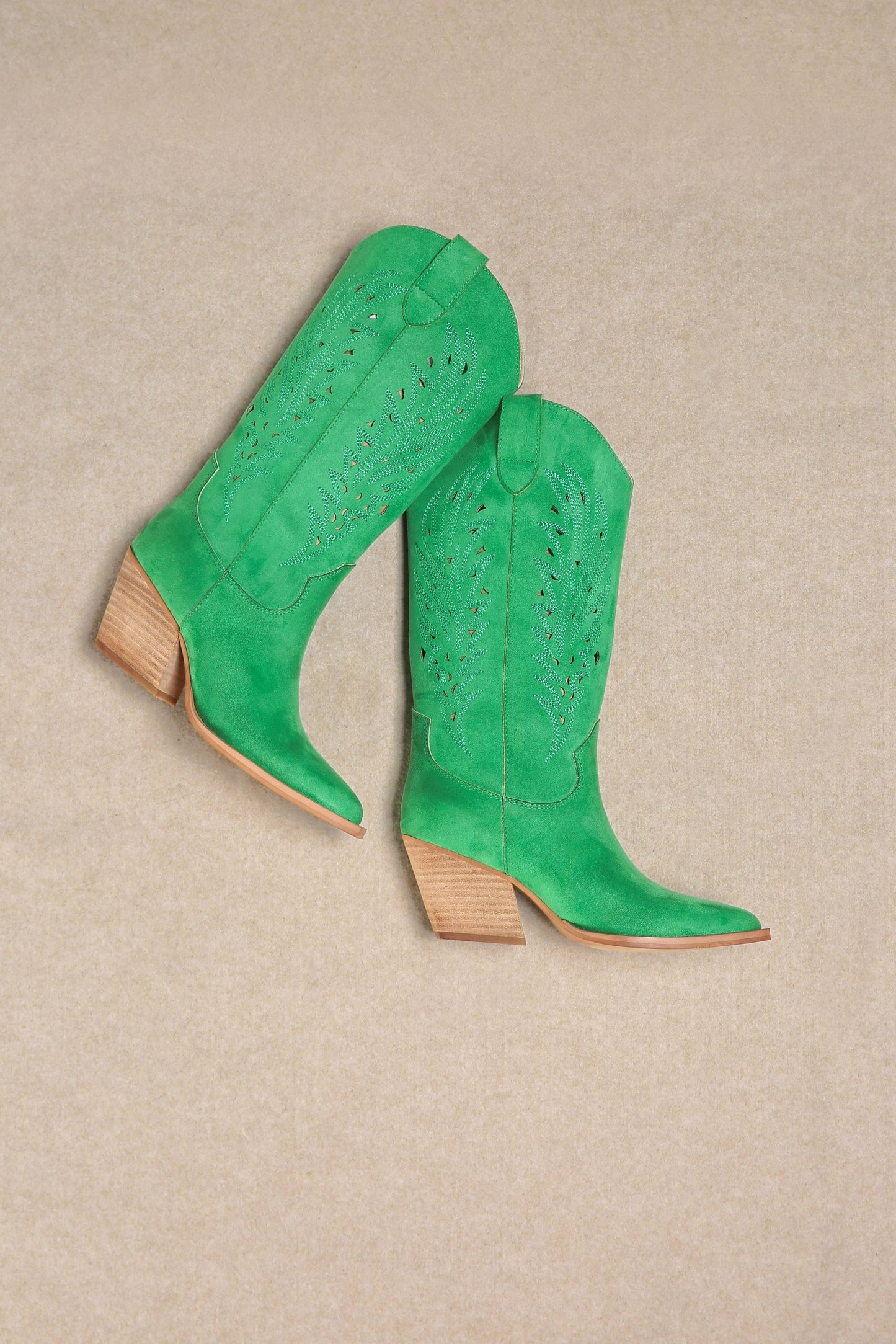 OLIVIA: Light Blue Cowgirl Boot