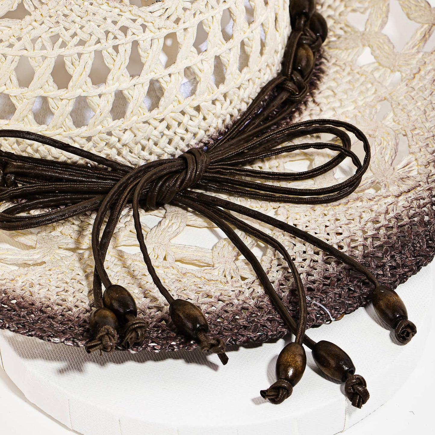 Braided Straw Fashion Western Cowboy Hat: DBR
