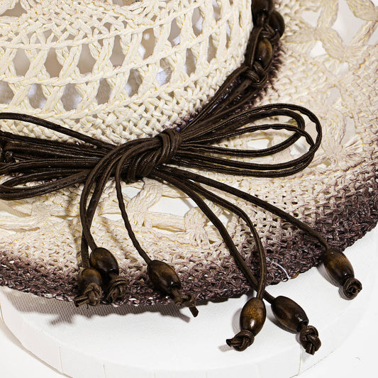 Braided Straw Fashion Western Cowboy Hat: DBR