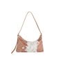 Cow Print Baguette Shoulder Bag