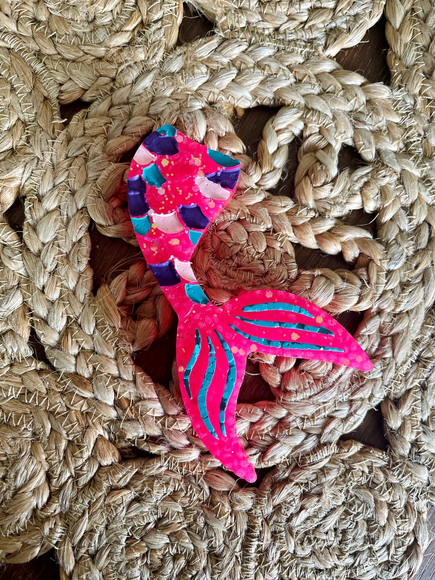 Mermaid Tail Car Freshie