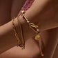 CORDED CHARM BRACELET