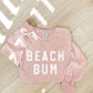 BEACH BUM Mineral Washed Long Sleeve Graphic  : SOFT PINK / S