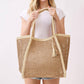 Tassel Beach Straw Bag