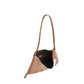 Cow Print Baguette Shoulder Bag