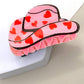 WESTERN COWGIRL BOOT HAIR CLAW CLIPS 40H569