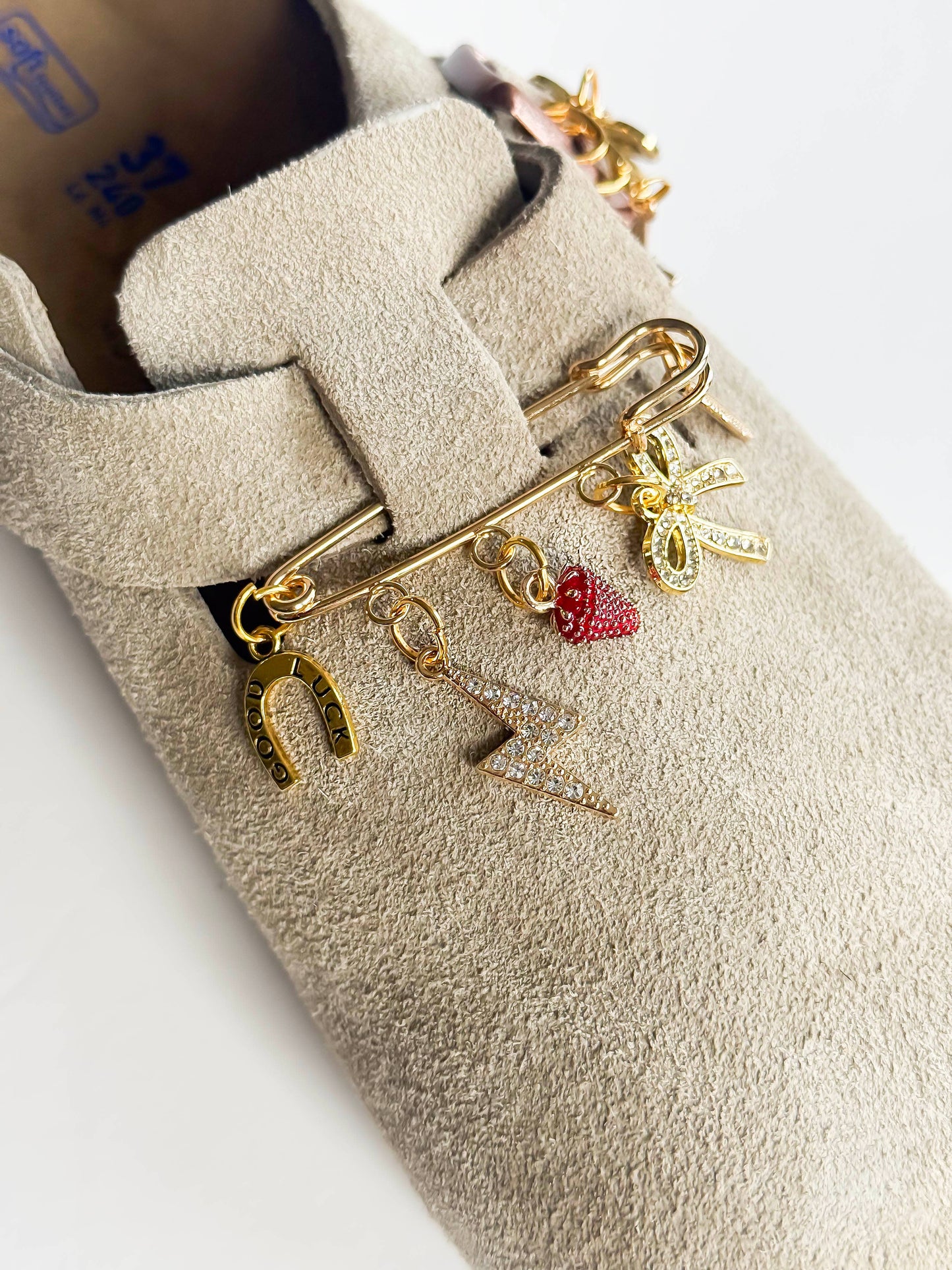 Golden Boot to Birks Charm Pins – Multi-Use Shoe Accessory: The Wanderlust Charm Pin