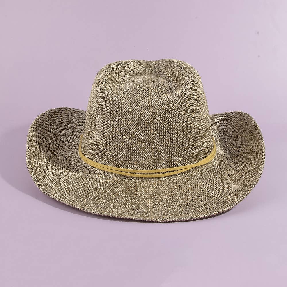 All Over Sequin Cowboy Western Hat