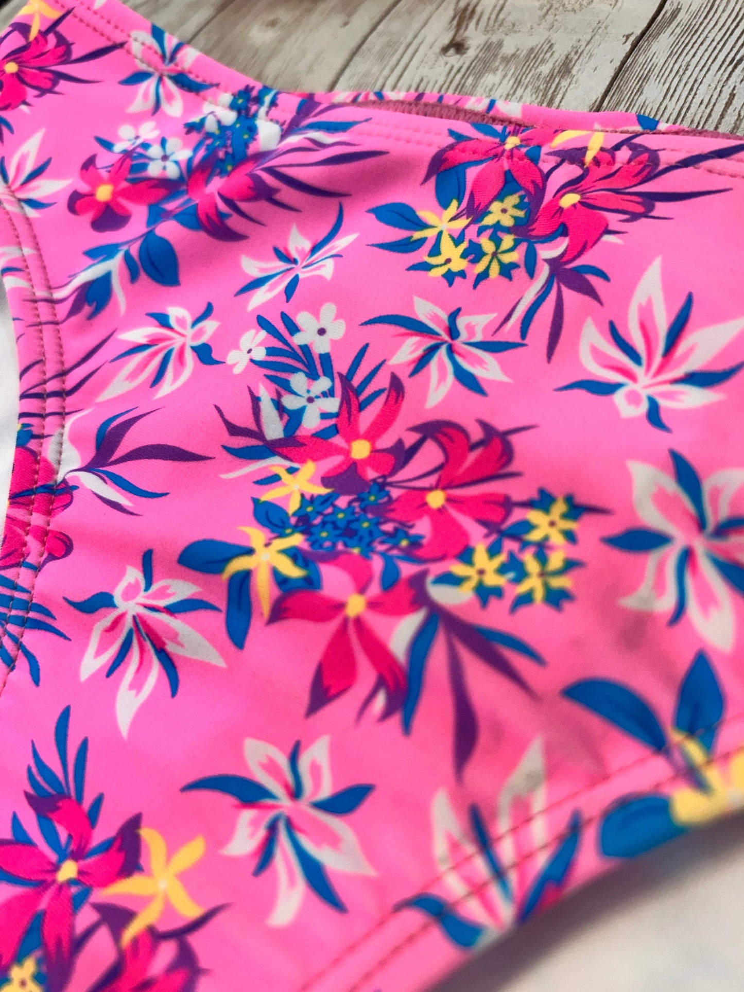 Teen Floral Shirred Two Piece SET