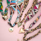 SCARF CHARM NECKLACE