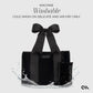 Special Edition Bow Midnight Black Beach Tote w/ Phone Pouch