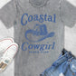 COASTAL COWGIRL BEACH CLUB WOMEN'S VINTAGE GRAPHIC TSHIRTS: TEABERRY