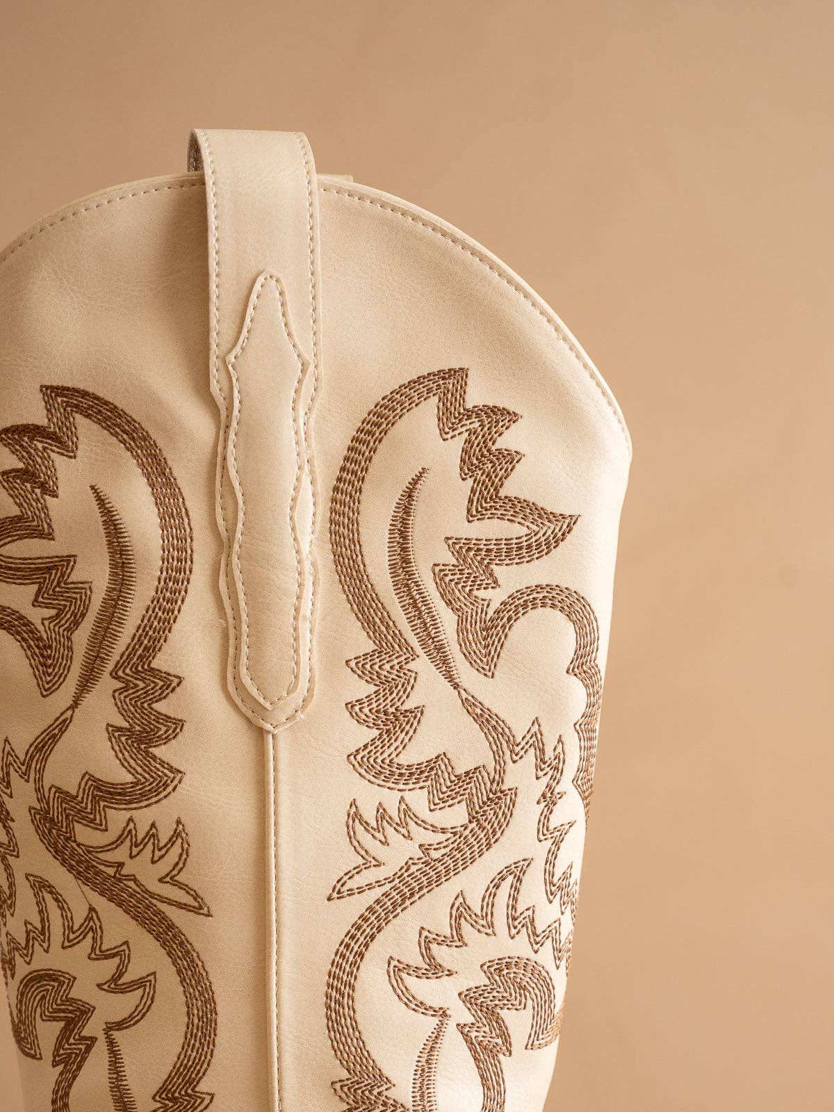 Amaya white Chai Classic Western Boot