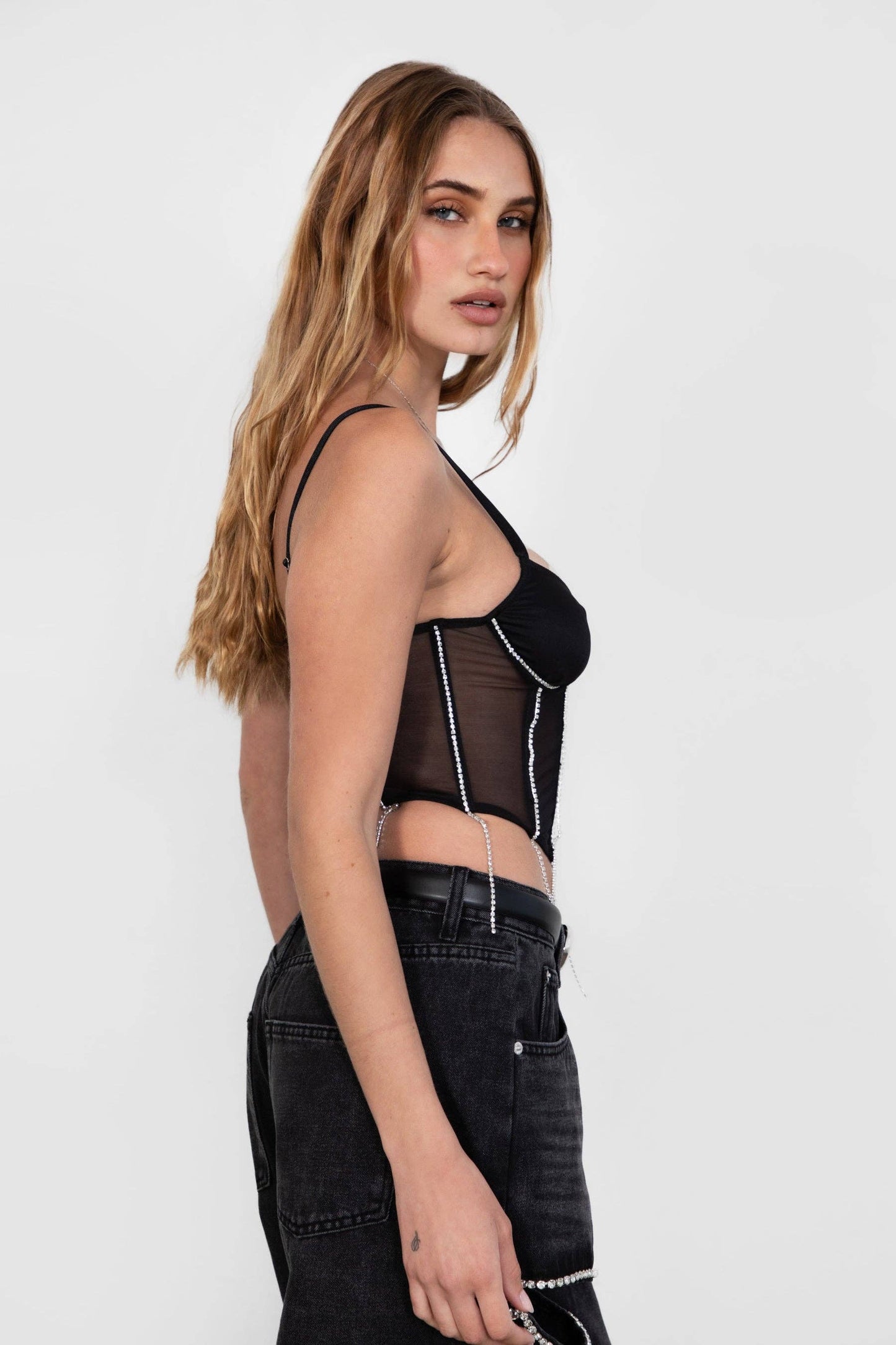 TC28573-KRYSTAL: BLACK