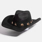 Metallic Sea Life Charms Western Cowboy Hat